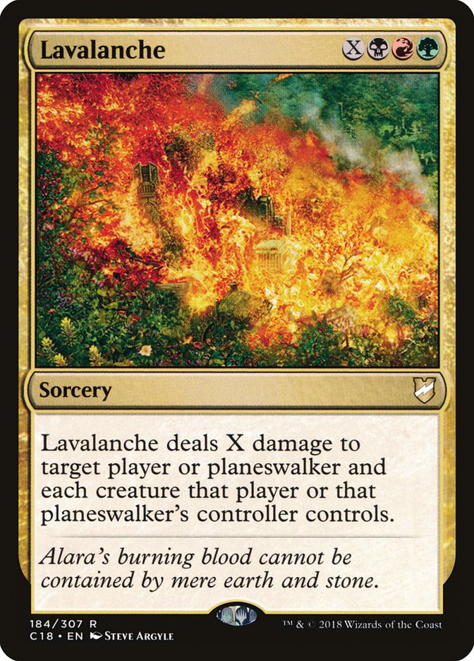 Lavalanche [Commander 2018] | Gate City Games LLC
