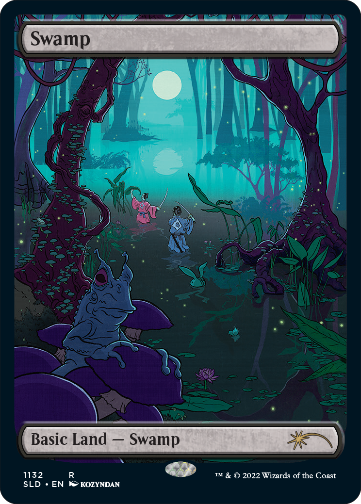 Swamp (1132) (Full-Art) [Secret Lair Drop Series] | Gate City Games LLC
