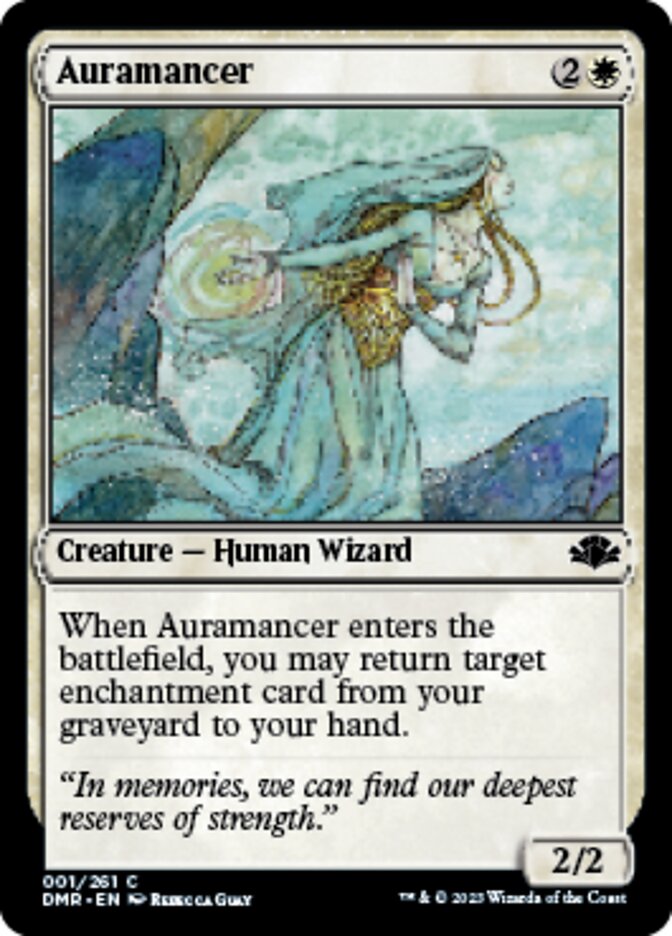 Auramancer [Dominaria Remastered] | Gate City Games LLC