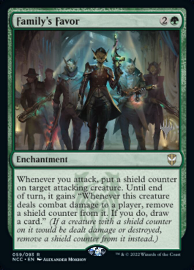 Family's Favor (Promo Pack) [Streets of New Capenna Commander Promos] | Gate City Games LLC