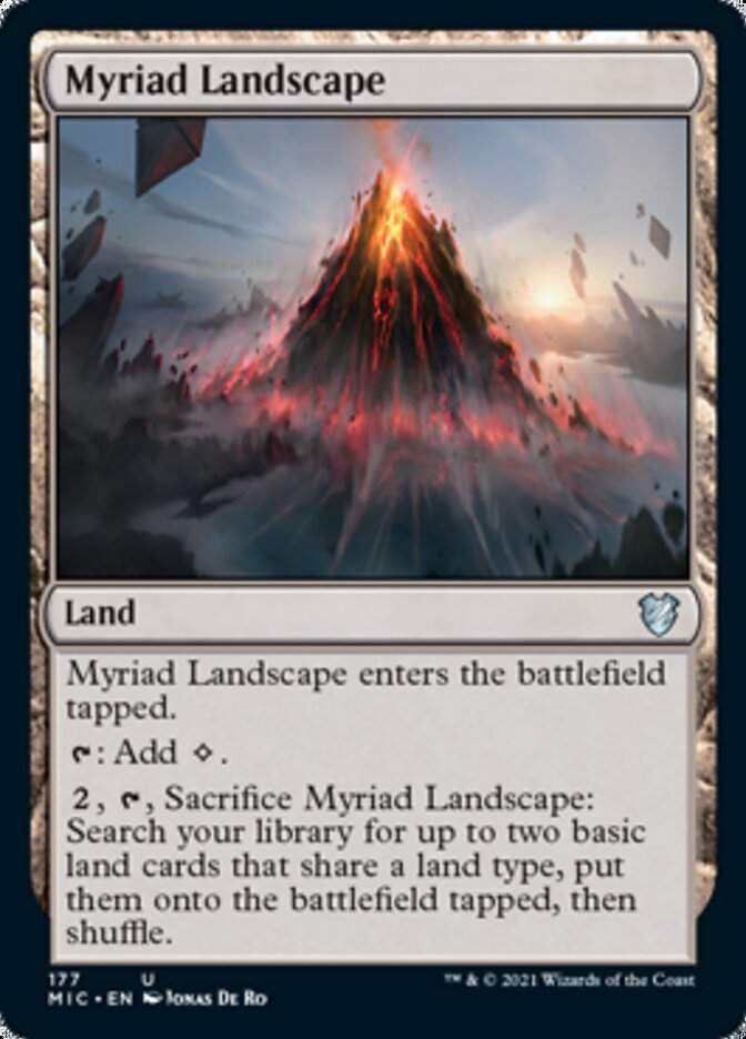 Myriad Landscape [Innistrad: Midnight Hunt Commander] | Gate City Games LLC
