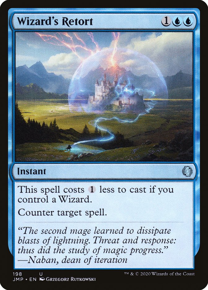 Wizard's Retort [Jumpstart] | Gate City Games LLC