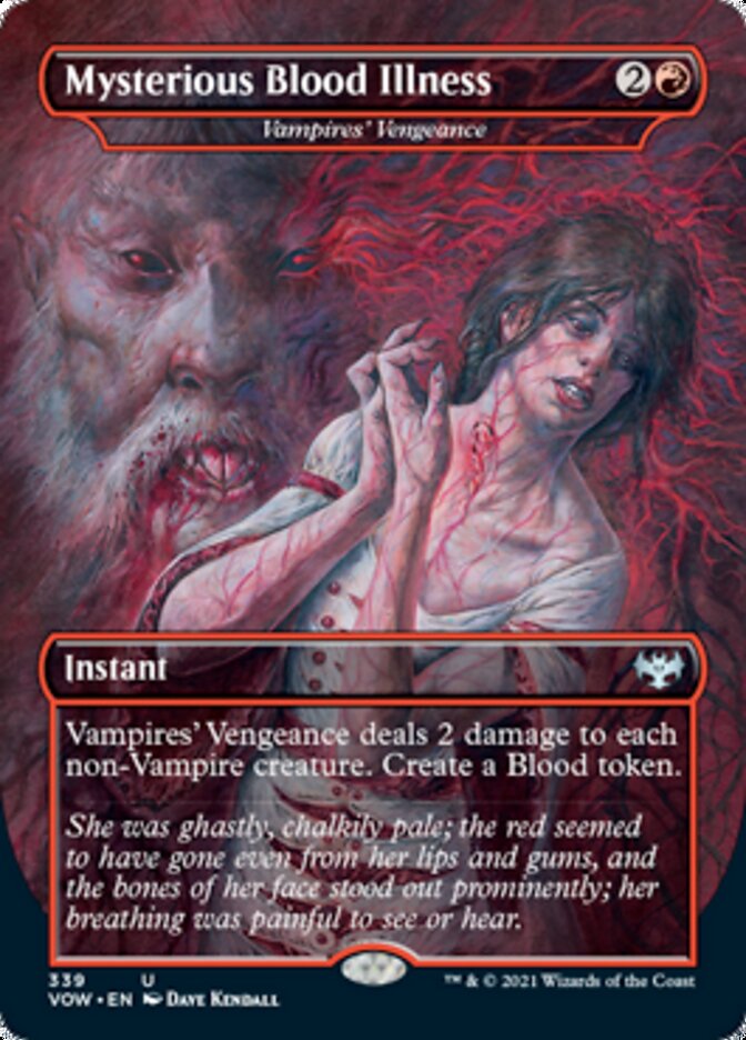 Vampires' Vengeance - Mysterious Blood Illness [Innistrad: Crimson Vow] | Gate City Games LLC