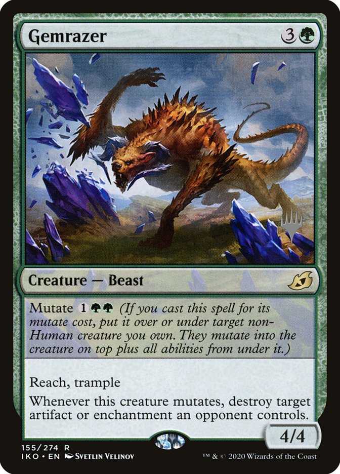 Gemrazer (Promo Pack) [Ikoria: Lair of Behemoths Promos] | Gate City Games LLC