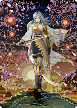 The Wandering Emperor 2 Art Card [Kamigawa: Neon Dynasty Art Series] | Gate City Games LLC