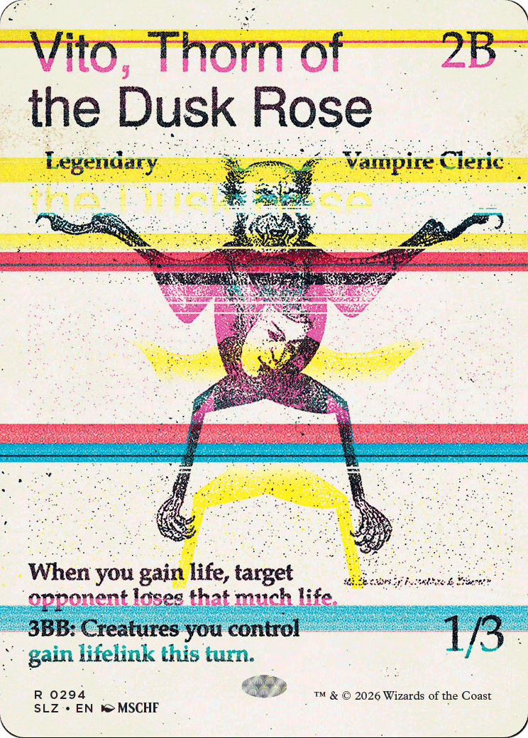 Vito, Thorn of the Dusk Rose (0294) [Secret Lair x MSCHF: The Zeta Set] | Gate City Games LLC