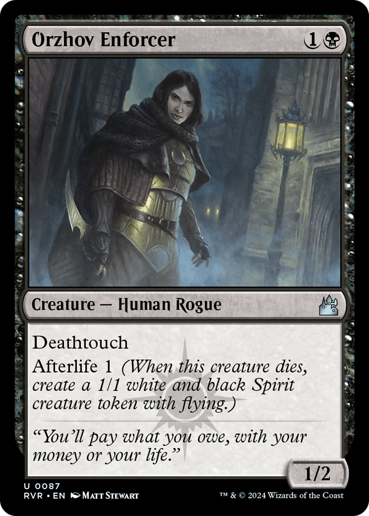Orzhov Enforcer [Ravnica Remastered] | Gate City Games LLC