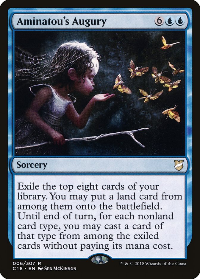 Aminatou's Augury [Commander 2018] | Gate City Games LLC