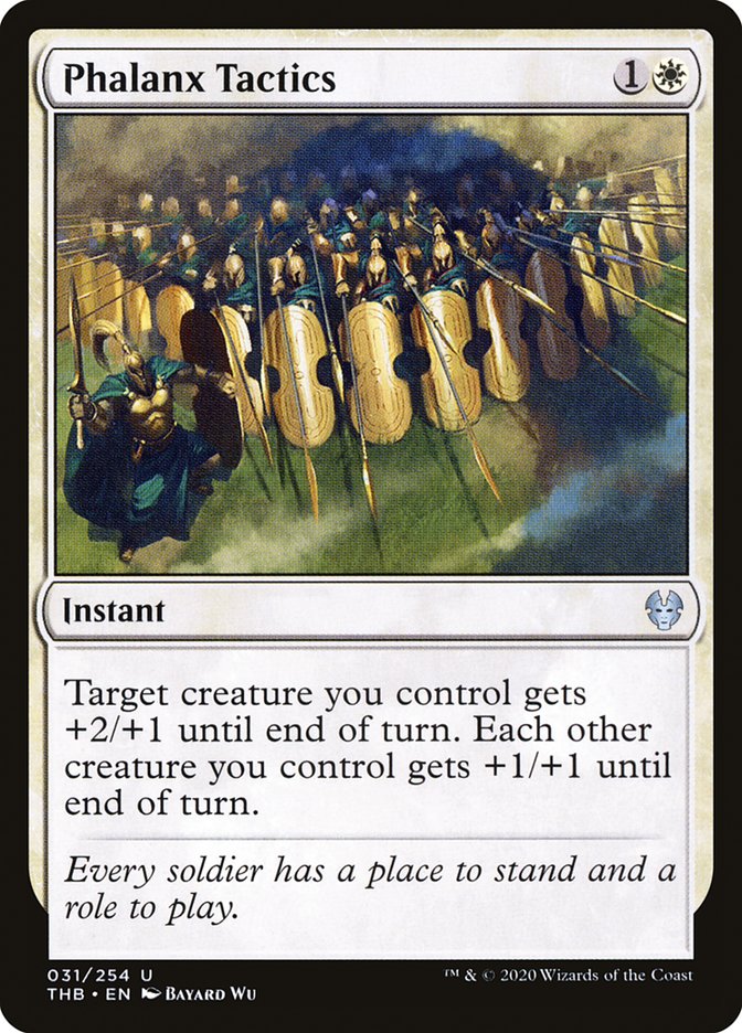 Phalanx Tactics [Theros Beyond Death] | Gate City Games LLC