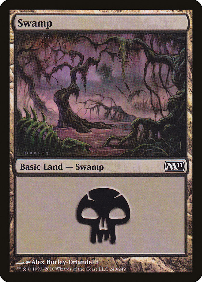 Swamp (240) [Magic 2011] | Gate City Games LLC