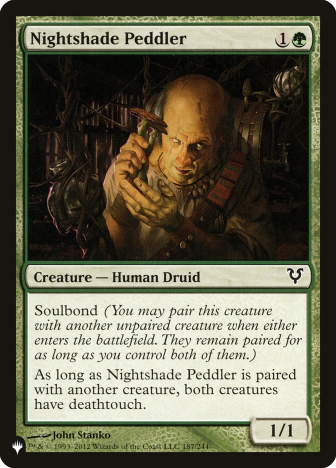 Nightshade Peddler [The List] | Gate City Games LLC