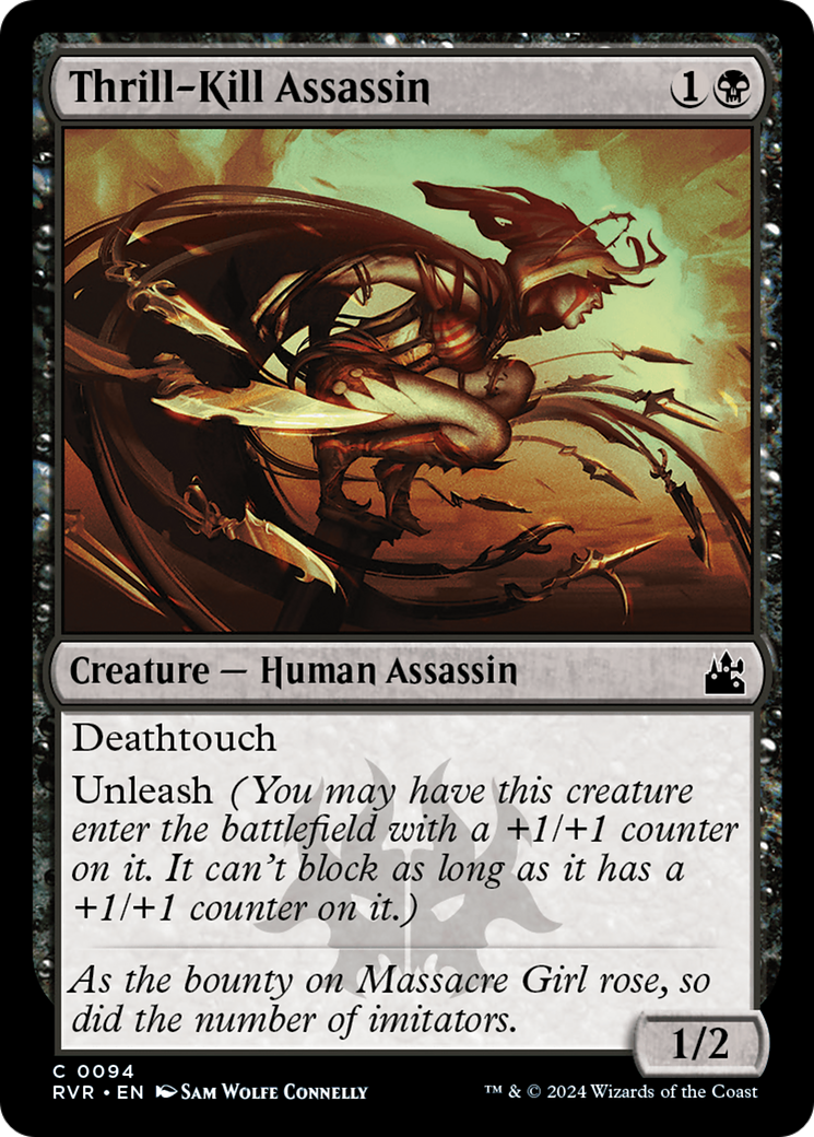 Thrill-Kill Assassin [Ravnica Remastered] | Gate City Games LLC
