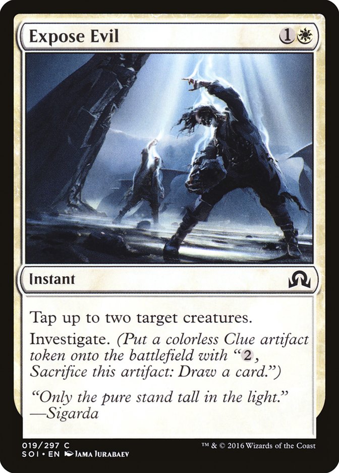 Expose Evil [Shadows over Innistrad] | Gate City Games LLC