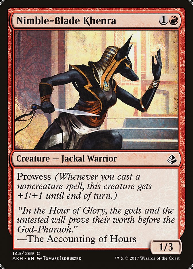 Nimble-Blade Khenra [Amonkhet] | Gate City Games LLC