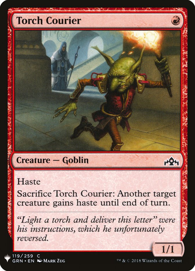 Torch Courier [Mystery Booster] | Gate City Games LLC