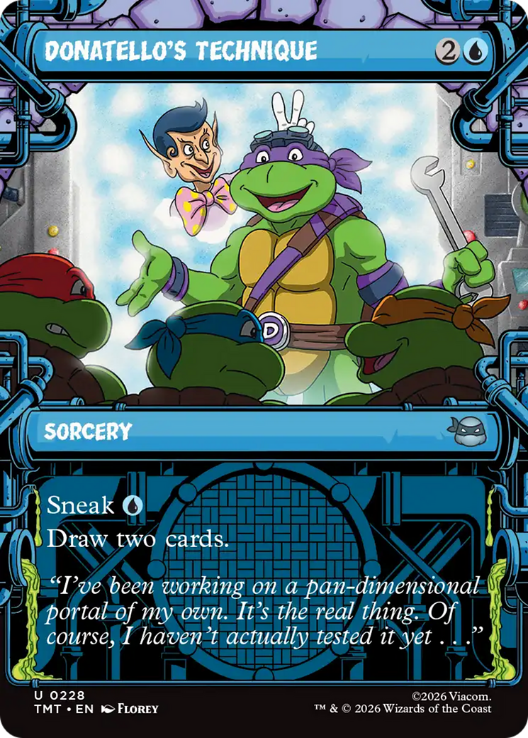 Donatello's Technique (Showcase) [Teenage Mutant Ninja Turtles] | Gate City Games LLC