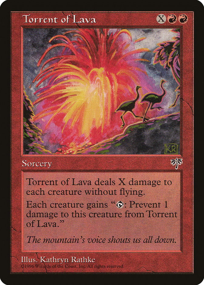 Torrent of Lava [Mirage] | Gate City Games LLC