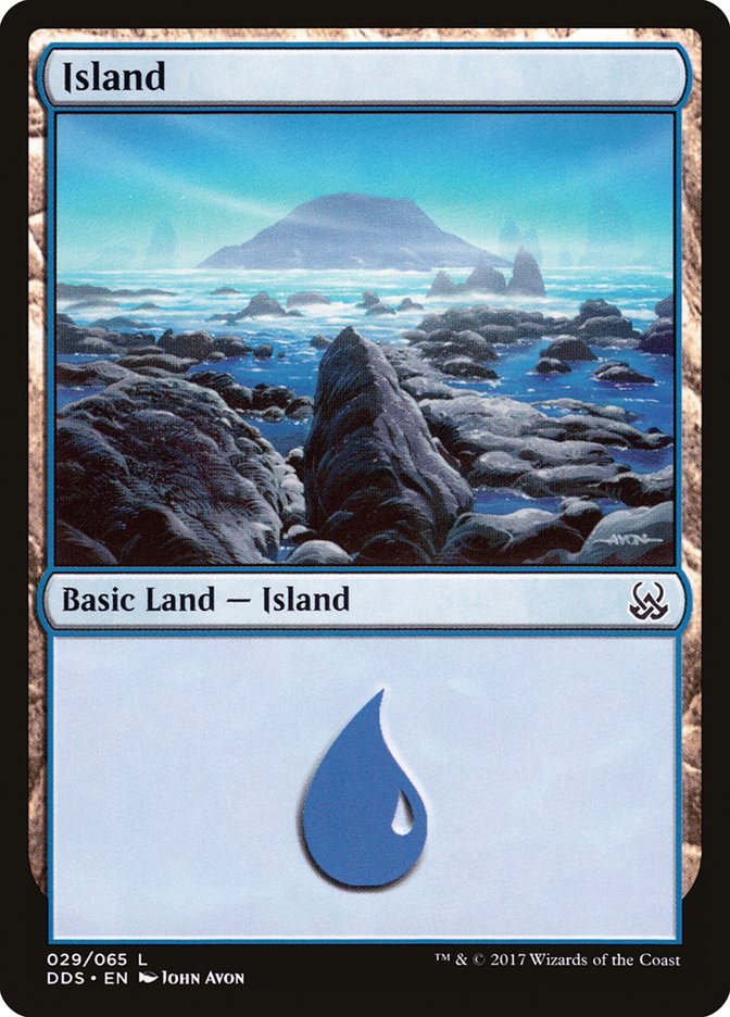 Island (29) [Duel Decks: Mind vs. Might] | Gate City Games LLC