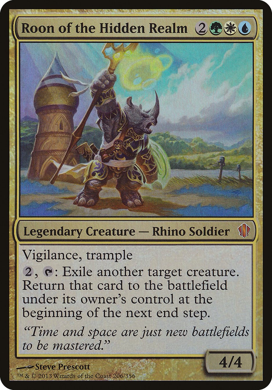 Roon of the Hidden Realm (Oversized) [Commander 2013 Oversized] | Gate City Games LLC
