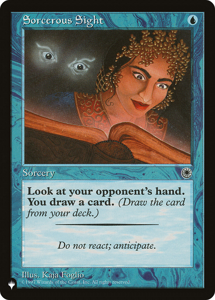 Sorcerous Sight [The List] | Gate City Games LLC