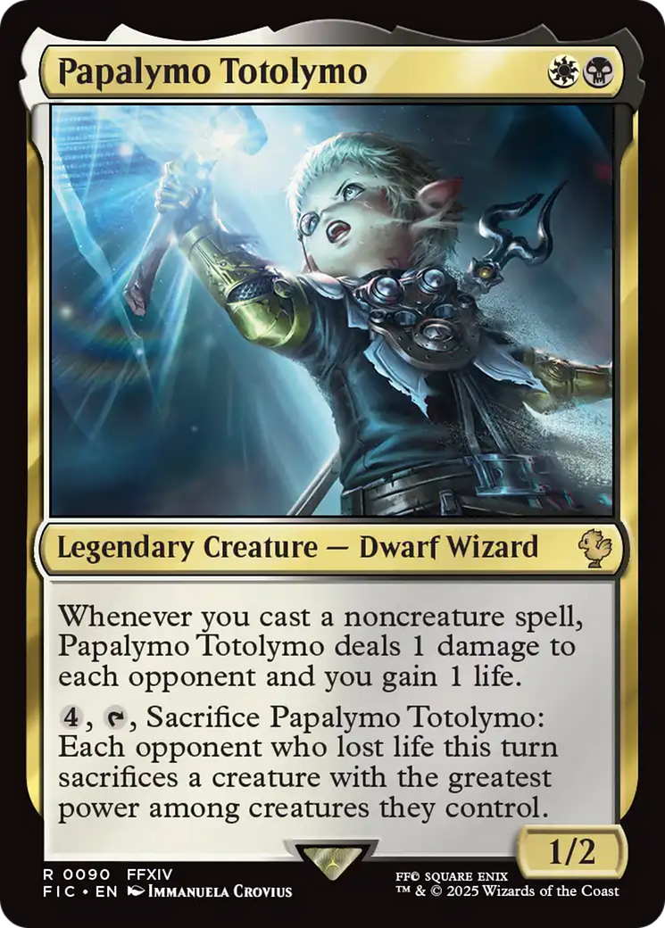 Papalymo Totolymo [FINAL FANTASY Commander] | Gate City Games LLC