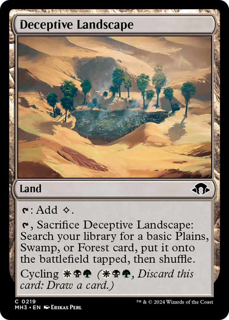 Deceptive Landscape [Modern Horizons 3] | Gate City Games LLC