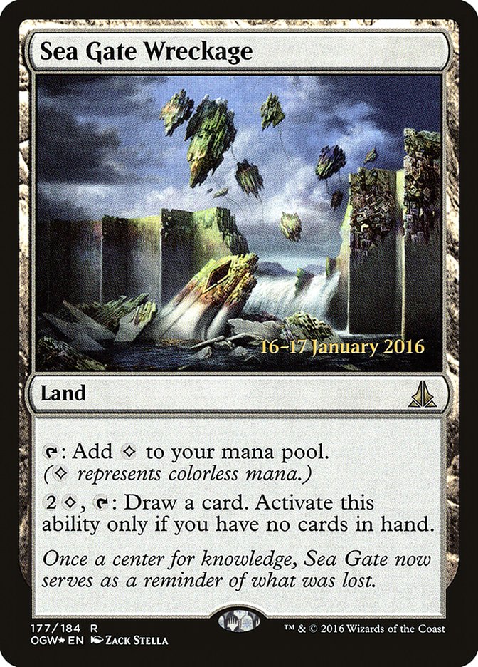 Sea Gate Wreckage [Oath of the Gatewatch Prerelease Promos] | Gate City Games LLC