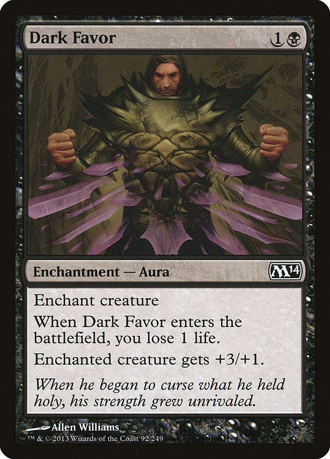 Dark Favor [Magic 2014] | Gate City Games LLC