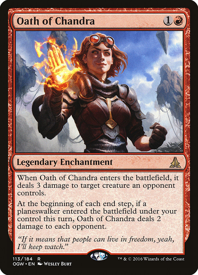 Oath of Chandra [Oath of the Gatewatch] | Gate City Games LLC