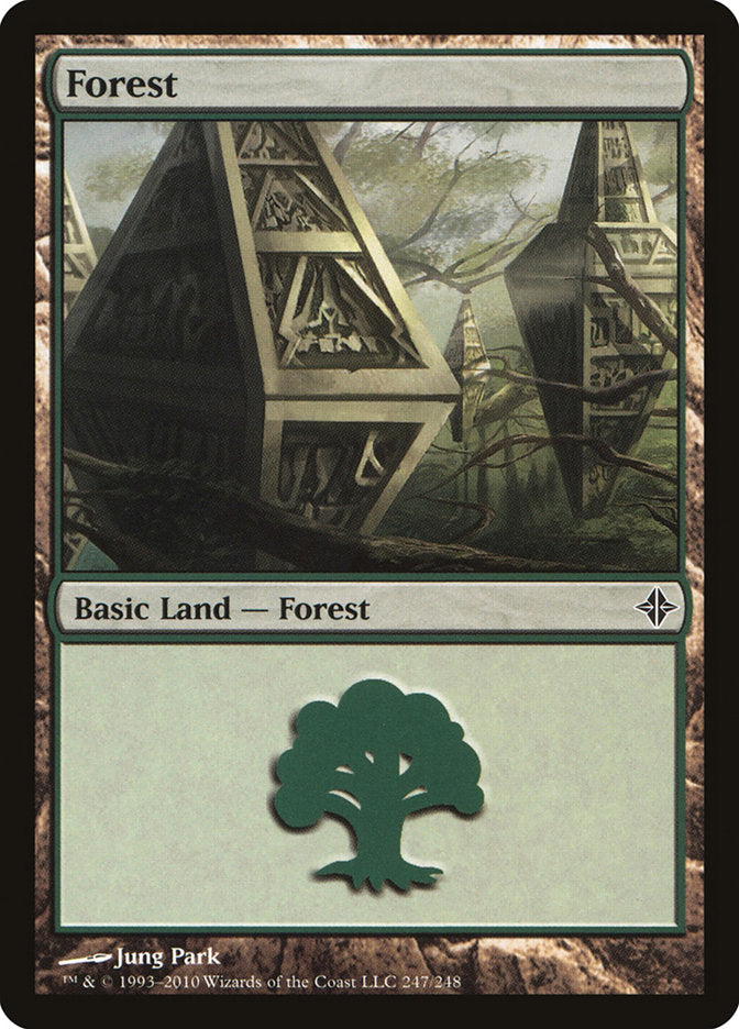 Forest (247) [Rise of the Eldrazi] | Gate City Games LLC