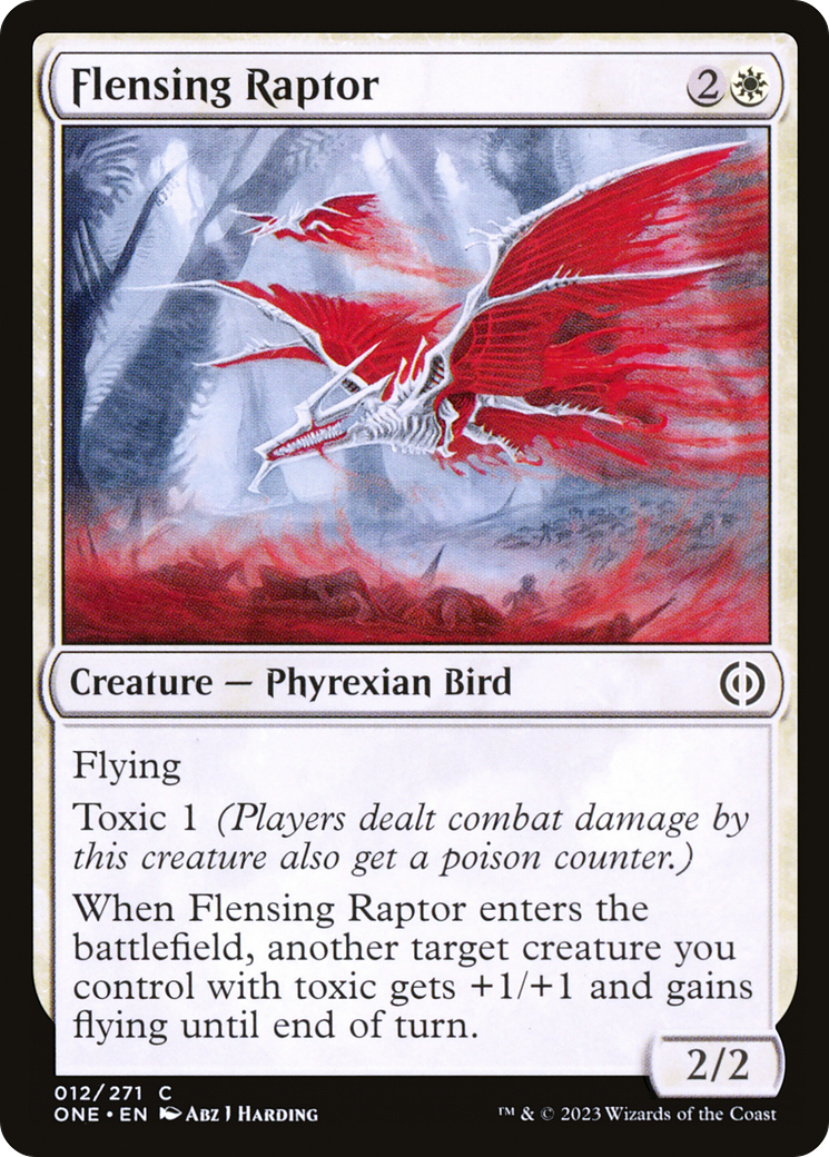 Flensing Raptor [Phyrexia: All Will Be One] | Gate City Games LLC