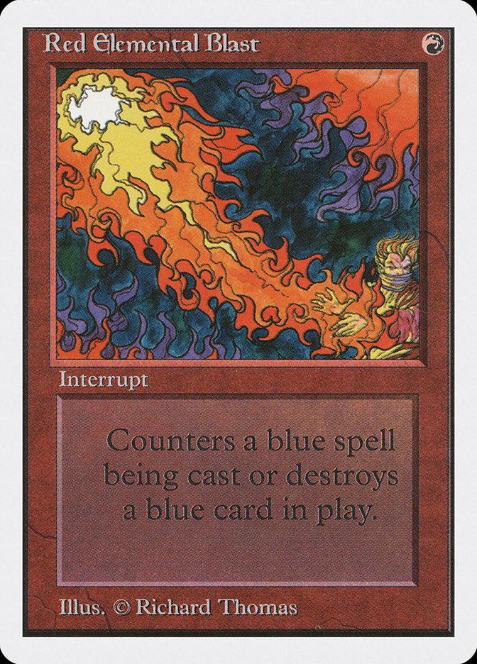 Red Elemental Blast [Unlimited Edition] | Gate City Games LLC