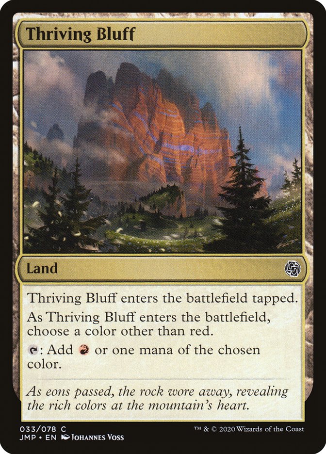 Thriving Bluff [Jumpstart] | Gate City Games LLC