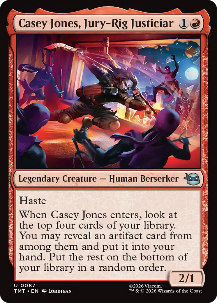 Casey Jones, Jury-Rig Justiciar [Teenage Mutant Ninja Turtles] | Gate City Games LLC