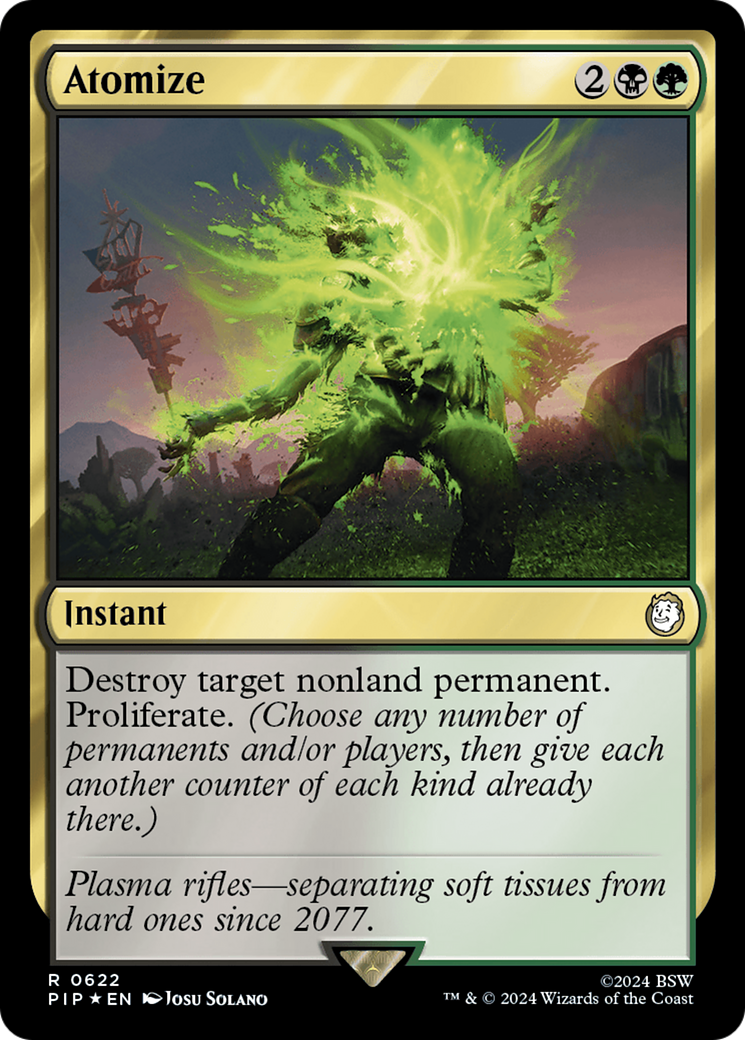 Atomize (Surge Foil) [Fallout] | Gate City Games LLC