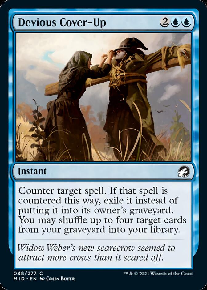 Devious Cover-Up [Innistrad: Midnight Hunt] | Gate City Games LLC