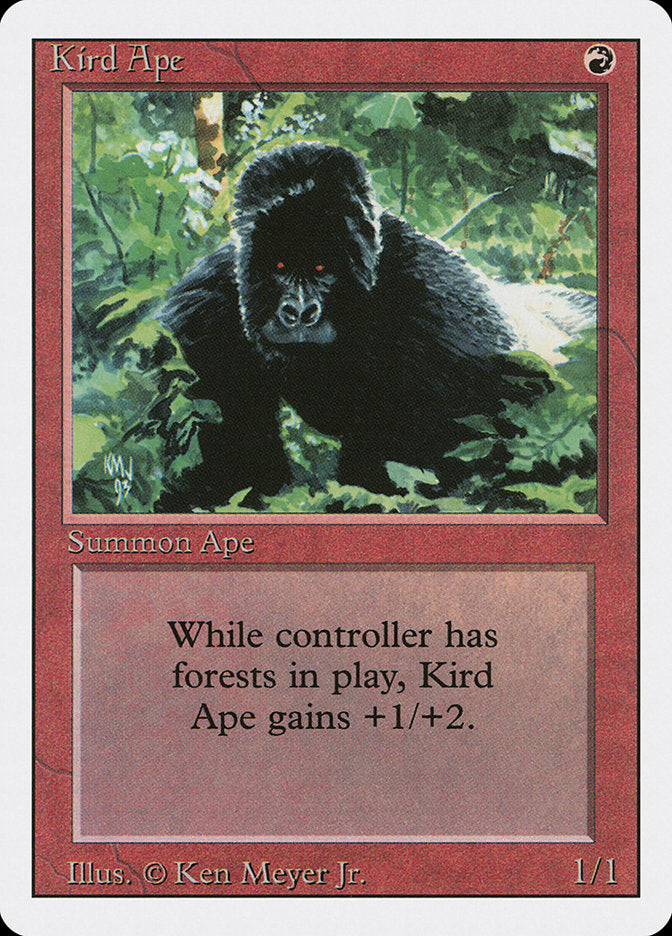 Kird Ape [Revised Edition] | Gate City Games LLC