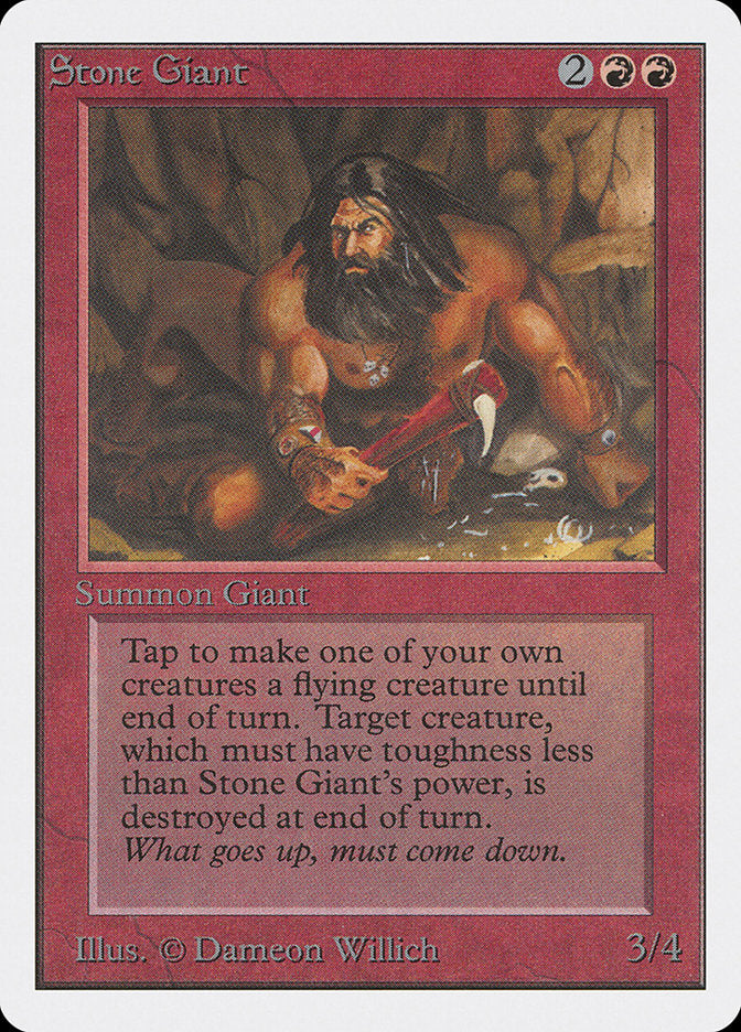 Stone Giant [Unlimited Edition] | Gate City Games LLC