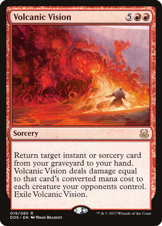 Volcanic Vision [Duel Decks: Mind vs. Might] | Gate City Games LLC