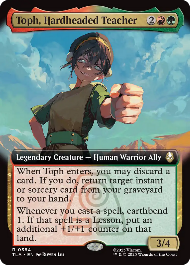 Toph, Hardheaded Teacher (Extended Art) [Avatar: The Last Airbender] | Gate City Games LLC