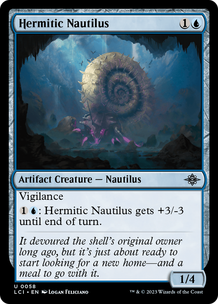 Hermitic Nautilus [The Lost Caverns of Ixalan] | Gate City Games LLC