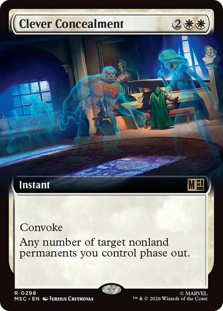 Clever Concealment (Extended Art) [Marvel Super Heroes Commander] | Gate City Games LLC