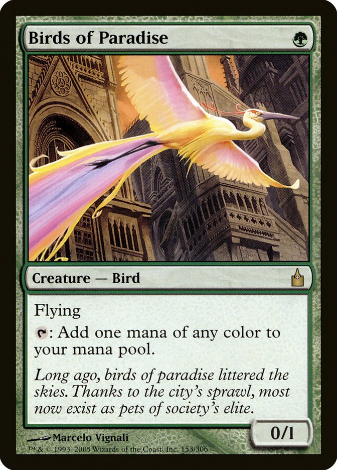 Birds of Paradise [Ravnica: City of Guilds] | Gate City Games LLC