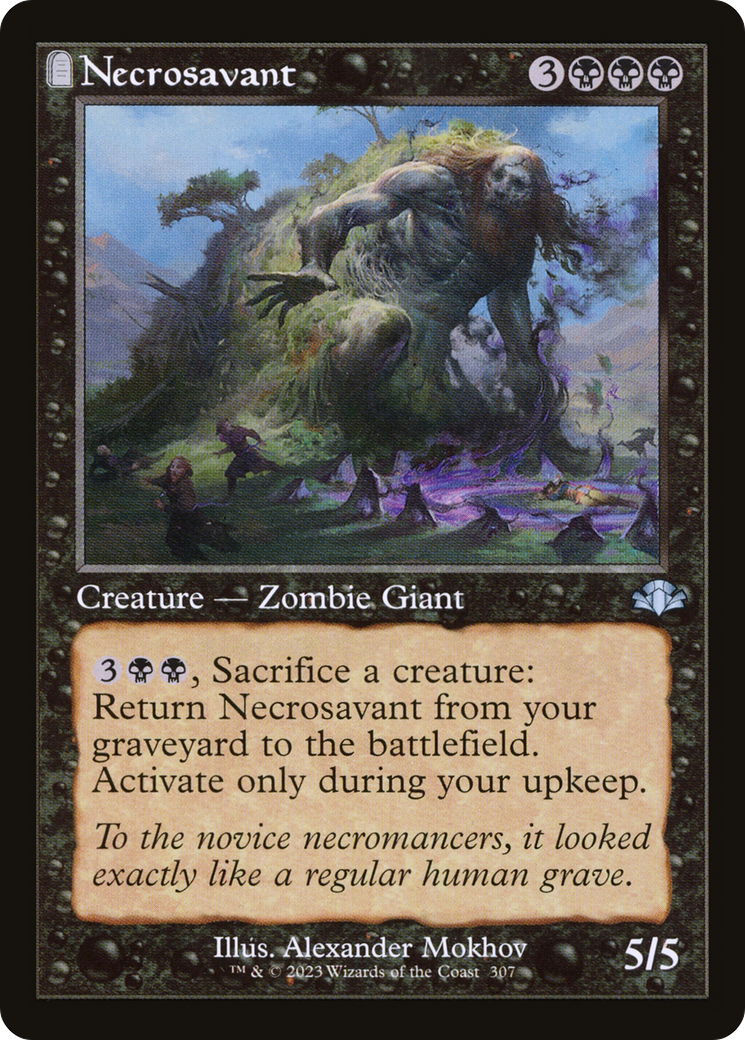 Necrosavant (Retro) [Dominaria Remastered] | Gate City Games LLC