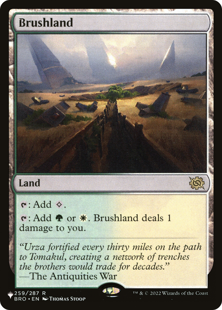 Brushland [The List] | Gate City Games LLC