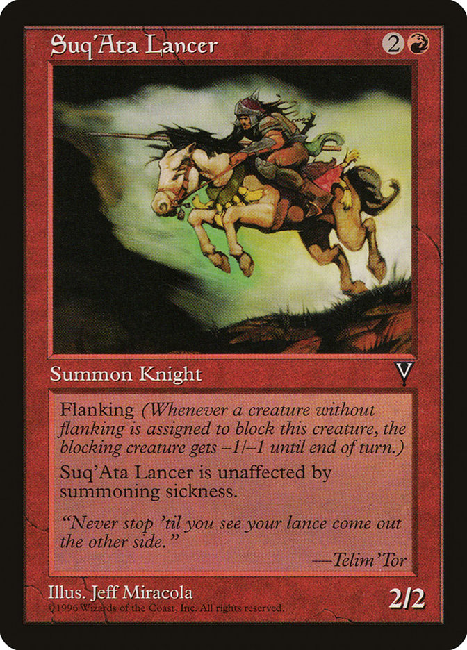 Suq'Ata Lancer [Visions] | Gate City Games LLC