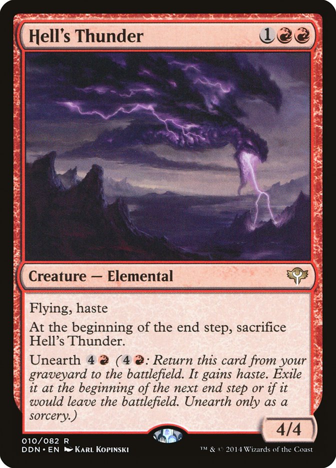 Hell's Thunder [Duel Decks: Speed vs. Cunning] | Gate City Games LLC