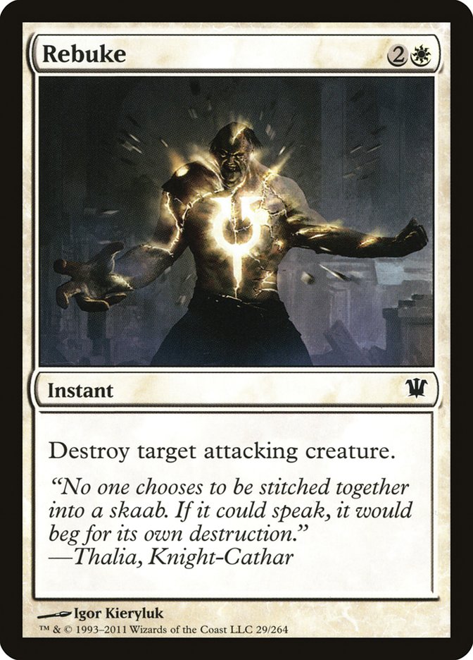 Rebuke [Innistrad] | Gate City Games LLC