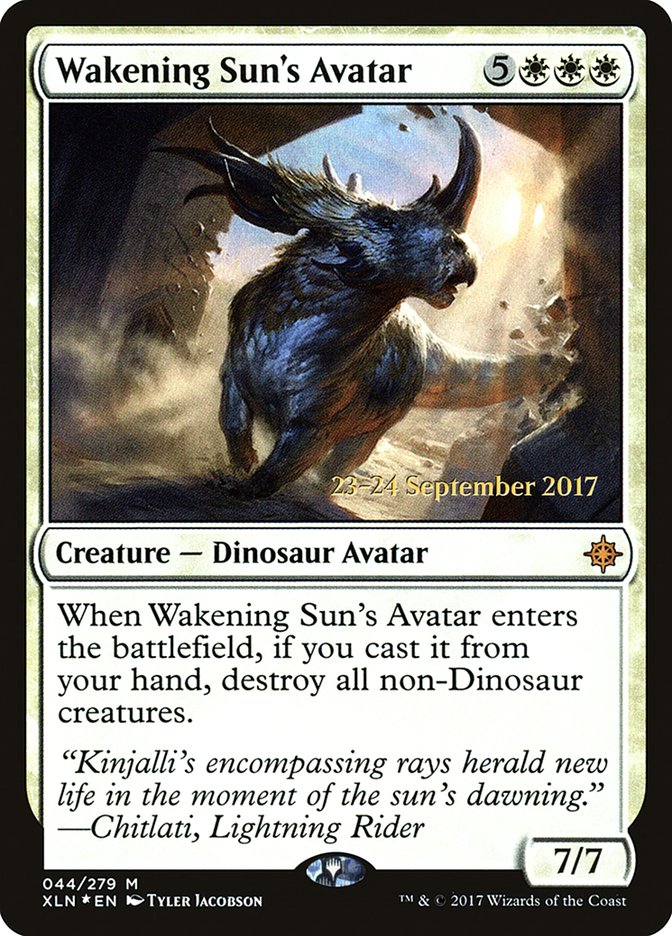 Wakening Sun's Avatar [Ixalan Prerelease Promos] | Gate City Games LLC