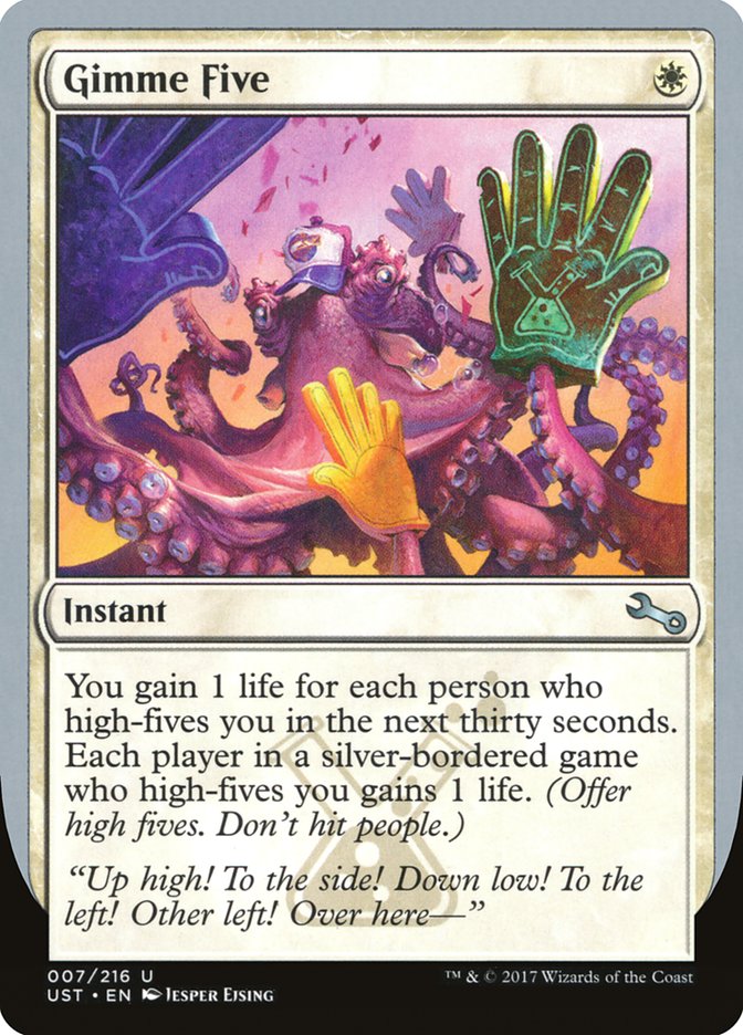 Gimme Five [Unstable] | Gate City Games LLC